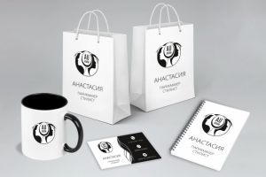 Разработка логотипа и фирменного стиля для Auroom