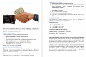 Продающая статья о займах