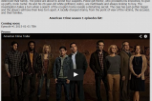 Описание на английском American Crime season 1