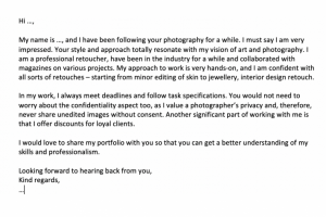 Цепляющее письмо на английском