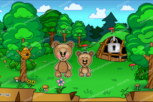Игровая локация "медведи"