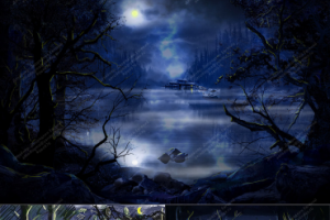 Бэкграунд игровой. локация "ОЗЕРО" #deo976