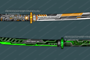 Катаны футуризм / игрушка детская