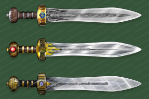 Игрушка детская / Мечи деревянные