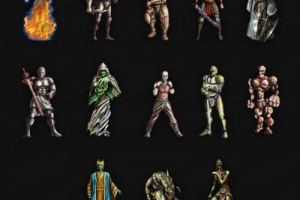 Персы для игры / воины #deo976