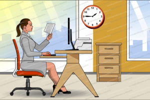 Игровая локация офис