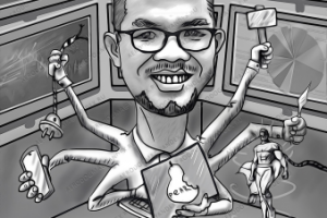 Шарж на подарок #deo976