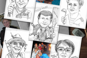 Шаржи на подарок