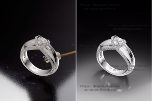 Ретушь предметная. Ювелирка.