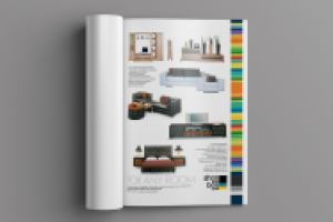 макет в журнал