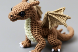Вязаный дракон