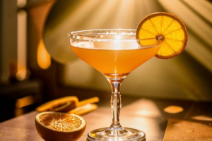 Бокал апельсинового сока