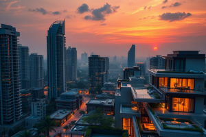 Городской пейзаж