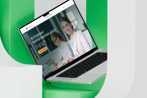 Дизайн сайта  бухгалтерских услуг.