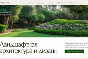 Разработка дизайна сайта на Тильда