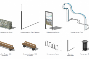 Моделирование малых архитектурных форм