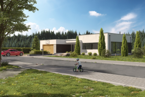 Villa on the lake (day)