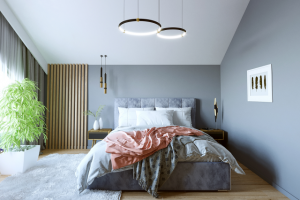 Визуализация интерьера в современном стиле.