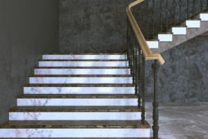 Лестница, литье, визуализация