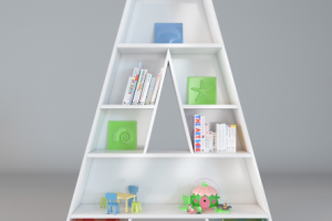 Серия Детской мебели для сайта производителя.