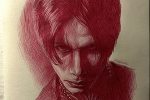 Портрет ручкой