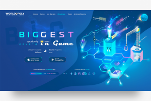 Разработка Landing Page для blockchain - проекта