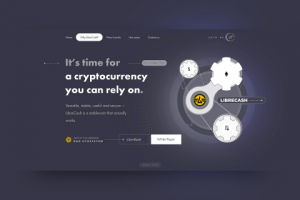 Landing Page для проведения ICO (Фонд LibreCash)