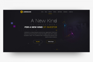 Landing Page для проведения ICO