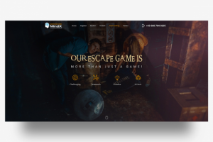 Разработка главной страницы сайта по квестам