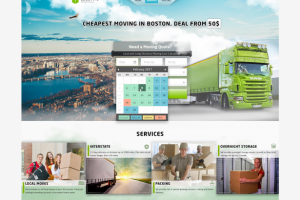 Информационная страница к Лендингу по перевозкам в США