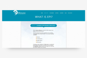 Разработка информационной страницы WHAT IS EPI?