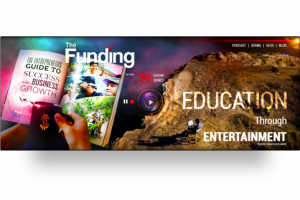 Обложка facebook для проекта "The Funding"