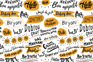 Паттерн для оформления кафе