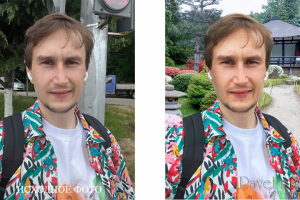 Обработка фото. Замена фона 12