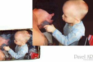 Обработка фотографии. Восстановление. Ретушь.