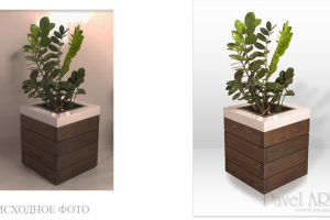 Подготовка фото для интернет магазина флористики