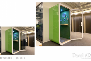 Обработка интерьерного фото