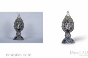 Обтравка выставочных образцов для музея.