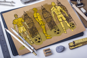 Эскизы для разработки песчанной скульптуры в торговом центре