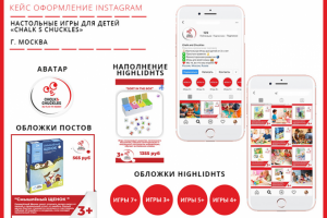 Упаковка профиля Instagram