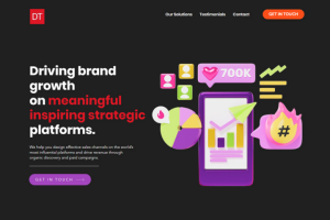 Лендинг для компании