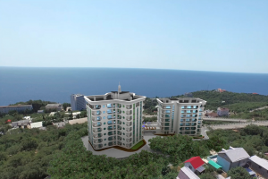 Видео гостиничного комплекса в 3d с привязкой на отснятое видео