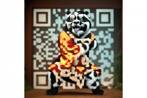 Стилизованный QR код