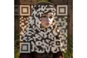 Стилизованный QR код