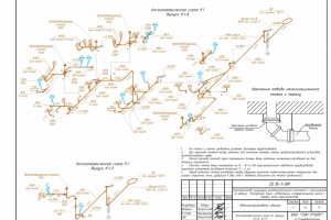ВК большого административного здания (2 этажа)
