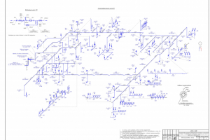 ВК большого административного здания (2 этажа)