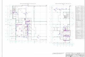 ВК большого административного здания (2 этажа)