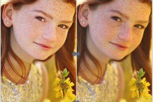 Ретушь портрета