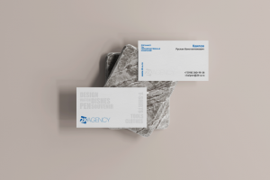 Дизайн визитки для компании 2К