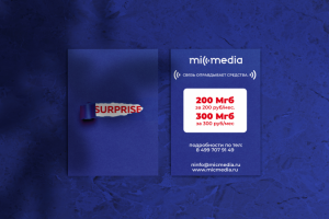 Листовка для компании MiMedia